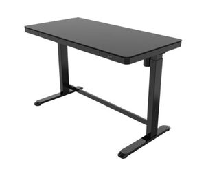 MEDION® höhenverstellbarer Schreibtisch, schwarz