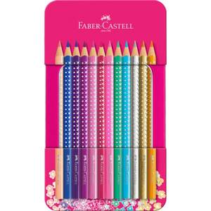 Faber-Castell - Sparkle Buntstifte im Etui  - 12 Farben