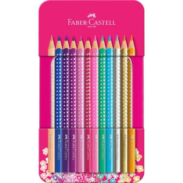Bild 1 von Faber-Castell - Sparkle Buntstifte im Etui  - 12 Farben