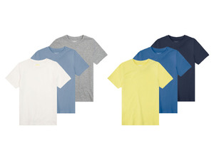 PEPPERTS® Kinder Jungen T-Shirts, 3 Stück, mit Rundhalsausschnitt