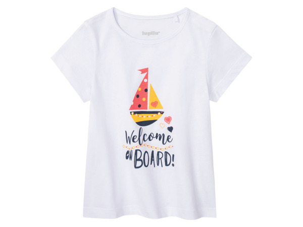 Bild 3 von lupilu Kleinkinder Mädchen T-Shirt, 3 Stück, aus reiner Baumwolle