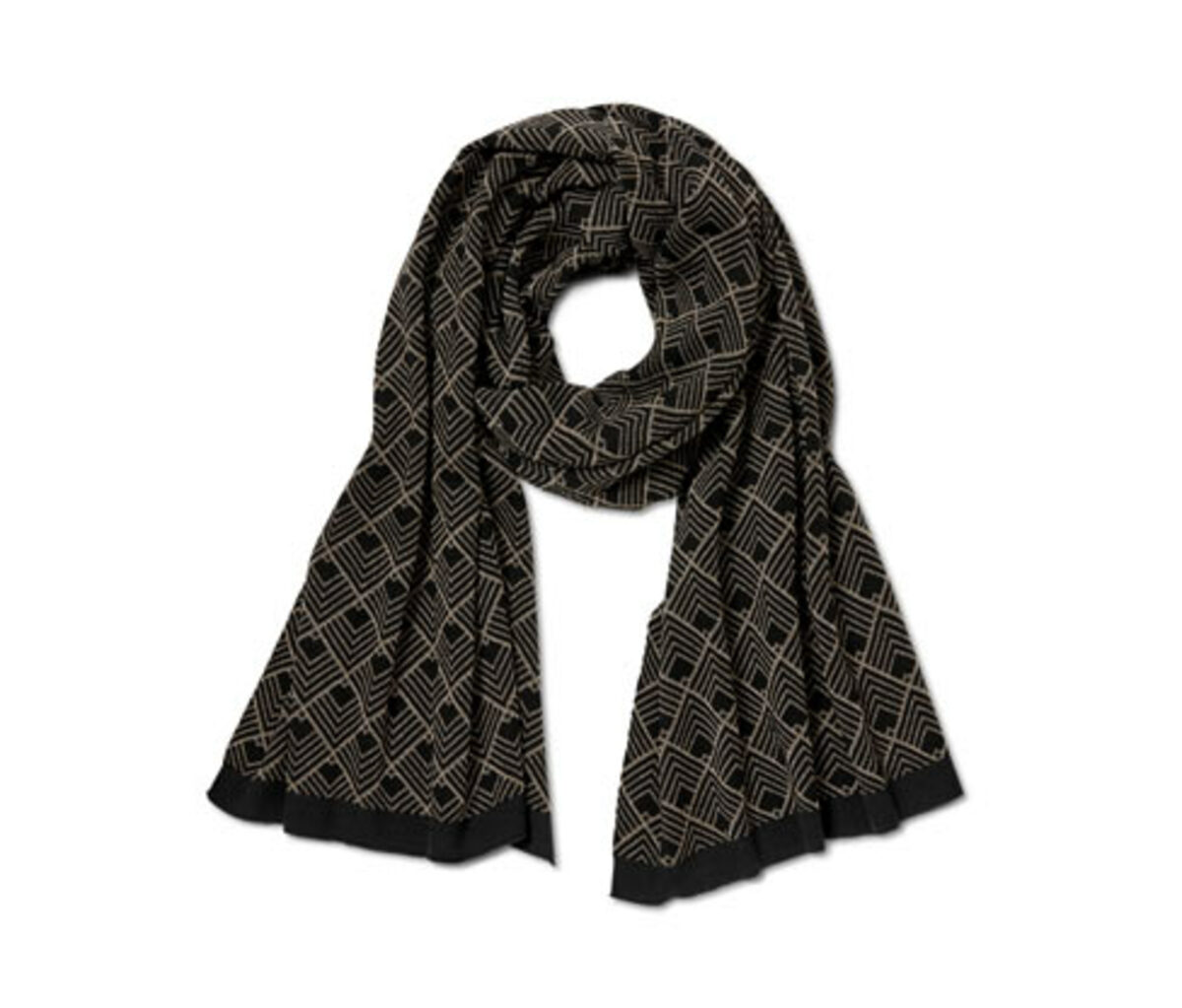 Bild 1 von Strickschal mit Glitzergarn