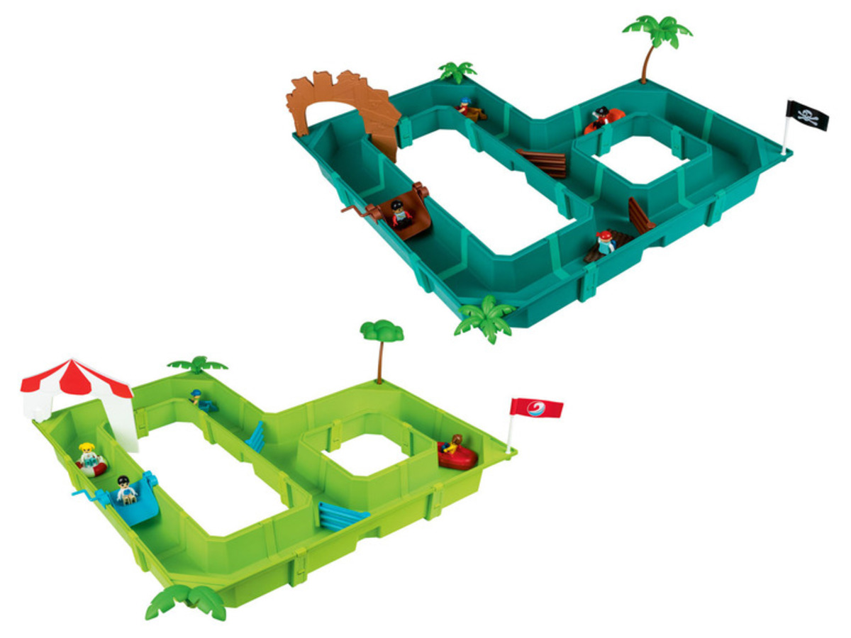Bild 1 von PLAYTIVE® Wasserbahn-Spielset, 32-teilig
