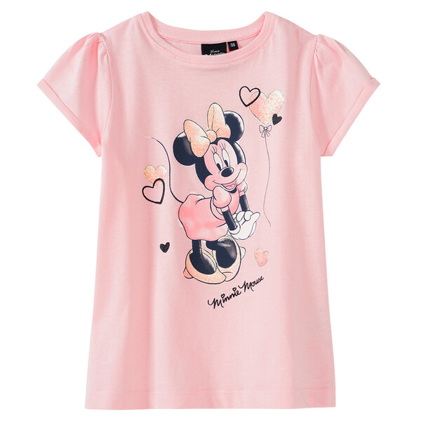 Bild 1 von Minnie Maus T-Shirt im Vintage-Look ROSA