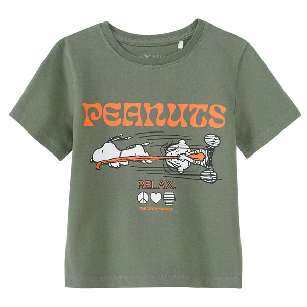 Bild 1 von Peanuts T-Shirt mit Print DUNKELGRÜN