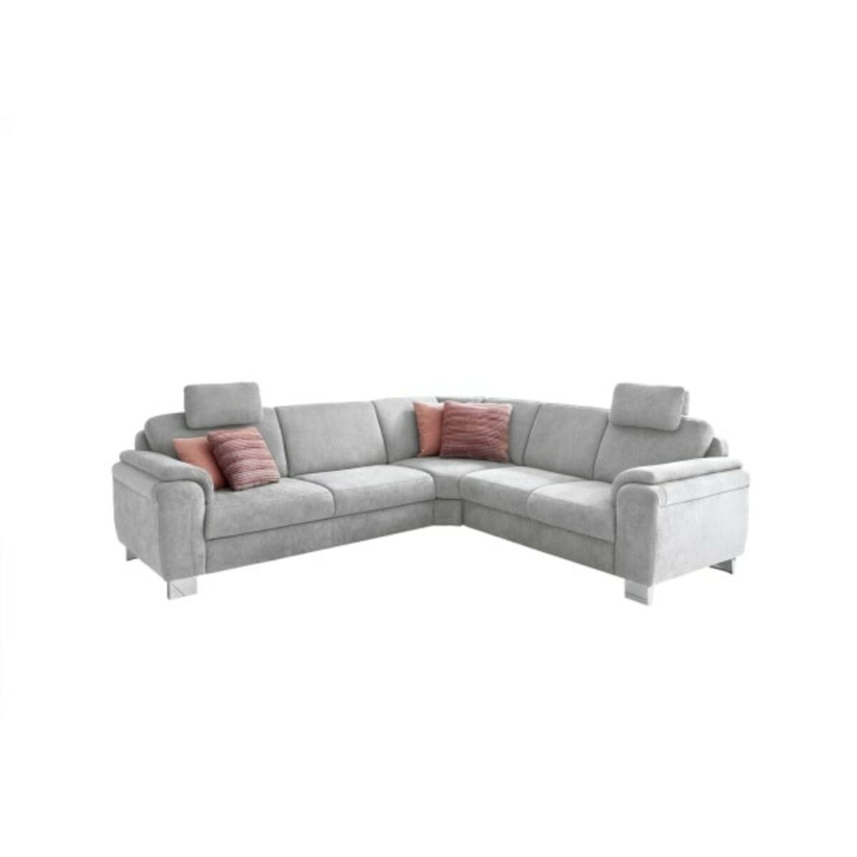 Bild 1 von Garnitur Amiens Stoffbezug Silber ca. 276 x 245 cm