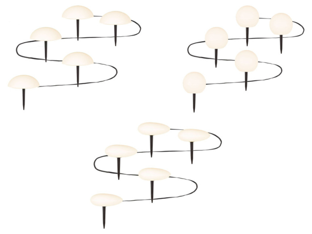 Bild 1 von Livarno Home LED Solar Bodenlichterkette, mit 5 LED-Leuchten