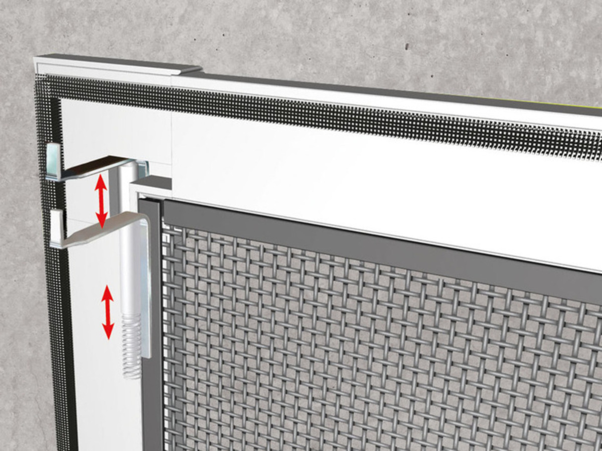 Bild 4 von Livarno Home Fenster-Insektenschutz, 100 x 120 cm, Alu-Rahmen