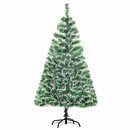 Bild 1 von HOMCOM Künstlicher Weihnachtsbaum 1,5 m Christbaum Tannenbaum 416 Äste Metallfuß PET Grün