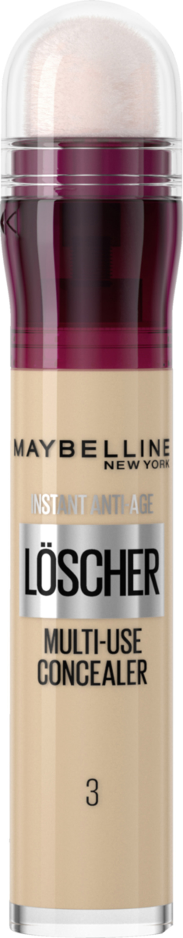 Bild 2 von Maybelline New York Make-up-Set: Instant Anti-Age Löscher Concealer 03 Fair + MiniFalsies Surreal Extensions Mascara