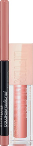 Maybelline New York Make-up-Set: Lifter Gloss 04 Silk + Color Sensational ShapingLipliner 50 Dusty Rose