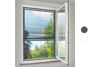 Livarno Home Insektenschutzplissee »Easy Build«, für Fenster bis max. B 130 x H 160 cm