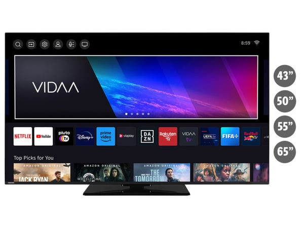 Bild 1 von TOSHIBA Fernseher »UV3463DAW« VIDAA Smart TV 4K UHD