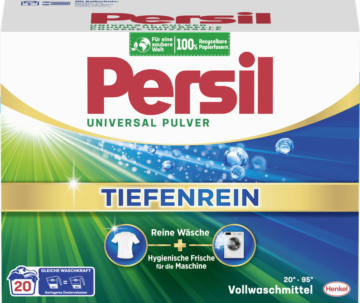 Bild 1 von Persil Universal Pulver 1,26KG 20WL