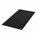 Bild 1 von HOMCOM Bodenschutzmatte für Fitnessgeräte Bodenmatte Unterlegmatte Matte PVC Schwarz 180 x 90 x 0,6 cm