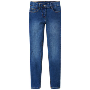 Mädchen Skinny-Jeans im 5-Pocket-Style BLAU