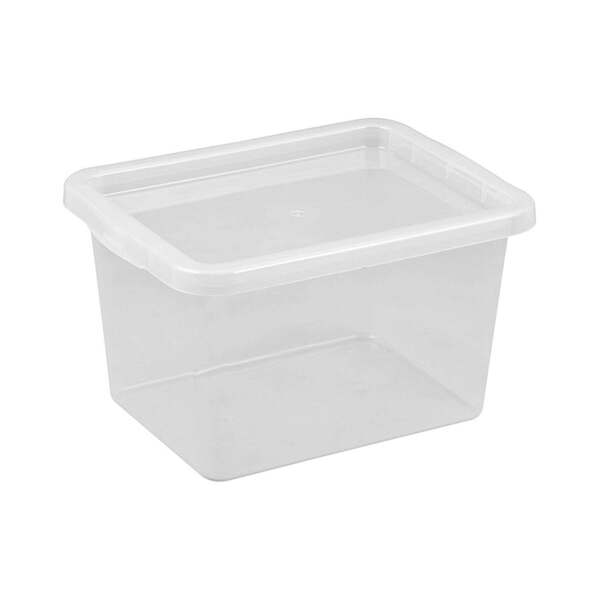 Bild 1 von Schrankbox 15 L transparent, Schrank-Organizer, Aufbewahrungsbox, Kunststoffbox