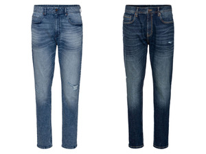 LIVERGY Herren Jeans, Tapered Fit, im 5-Pocket-Style