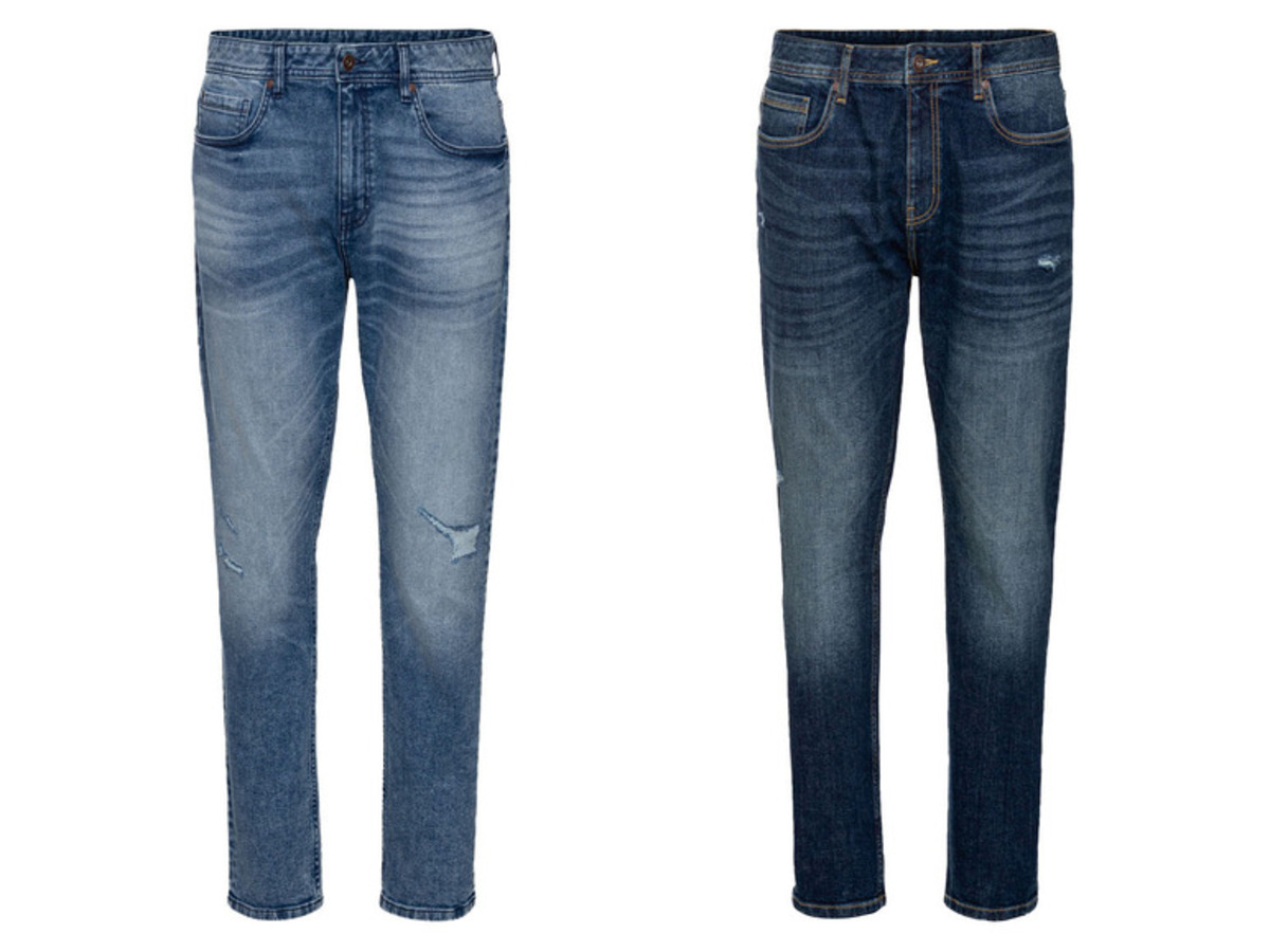 Bild 1 von LIVERGY Herren Jeans, Tapered Fit, im 5-Pocket-Style
