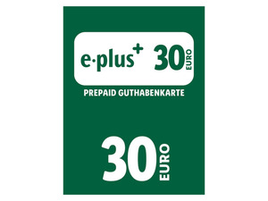 e-plus Code über 30€