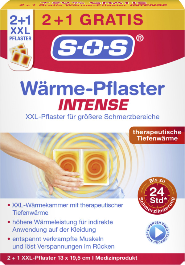 SOS Wärme Pflaster INTENSE von ROSSMANN ansehen