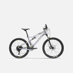 Mountainbike ST 900 S 27,5 Zoll grau/gelb