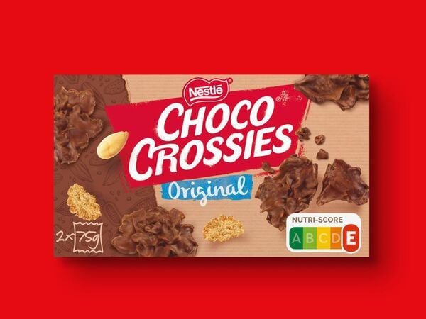 Bild 1 von Nestlé Choco Crossies/Choclait Chips/Knusperbrezeln, 
         150/115/140 g