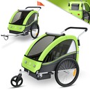 Bild 1 von KESSER® Kinderanhänger Fahrradanhänger Sport-RX 2 in 1 Joggerfunktion Kinderfahrradanhänger + 5-Punkt Sicherheitsgurt 360°-Vorderrad Jogger Buggy Fahrrad Anhänger für 1 bis 2 Kinder max. 40kg.