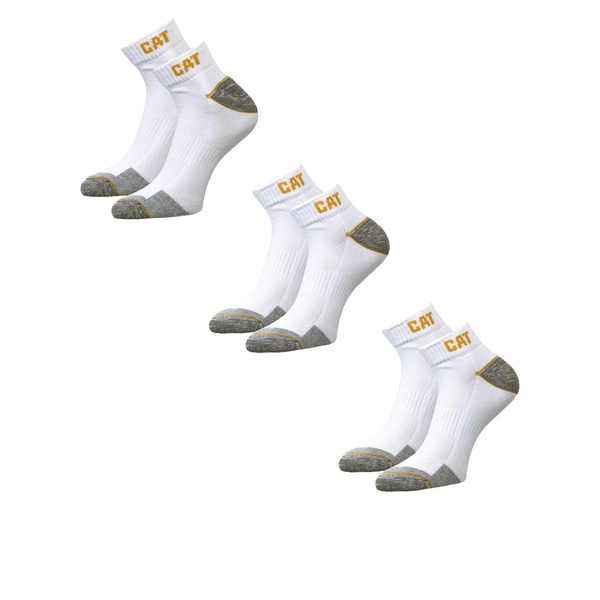 Bild 2 von CAT®  Damen oder Herren Sneaker-Arbeitssocken, 3 Paar