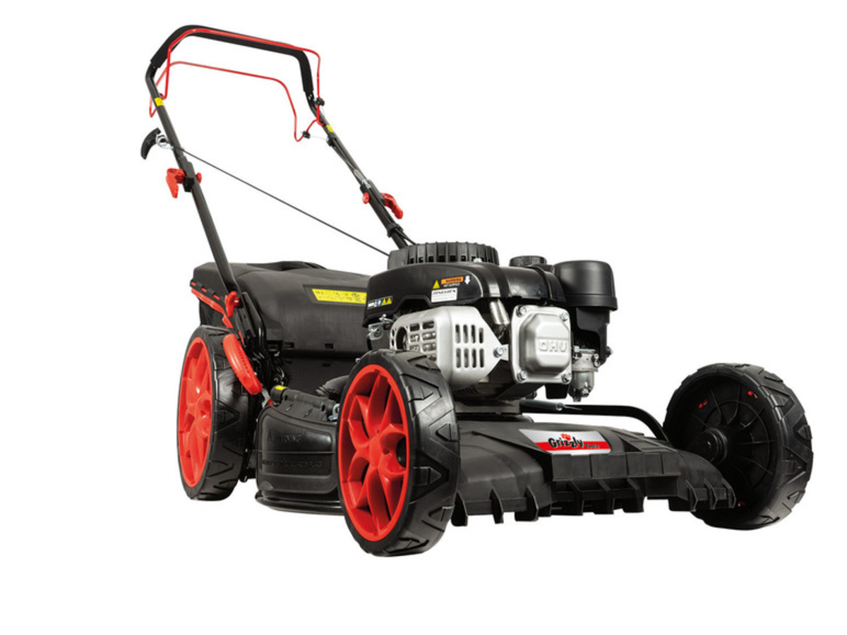 Bild 4 von Grizzly 4in1 Benzinrasenmäher »BRM 5117-2 A«, 3,7 PS, 70 l Fangsack