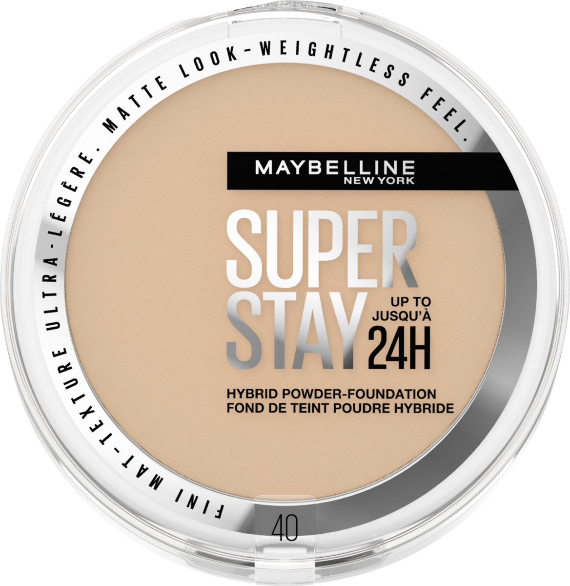 Bild 1 von Maybelline New York Super Stay 24H Hybrid Powder-Foundation - 40