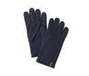 Bild 1 von Strickfleece-Handschuhe, dunkelblau meliert