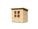 Bild 3 von Karibu 14 mm Gartenhaus »Pyrmont 2«, aus Holz, naturbelassen, 3,3 qm