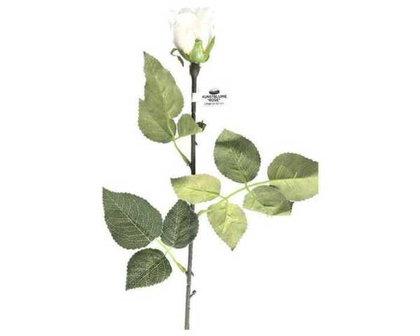 Bild 1 von Kunstblume Rose creme, ca. 62cm