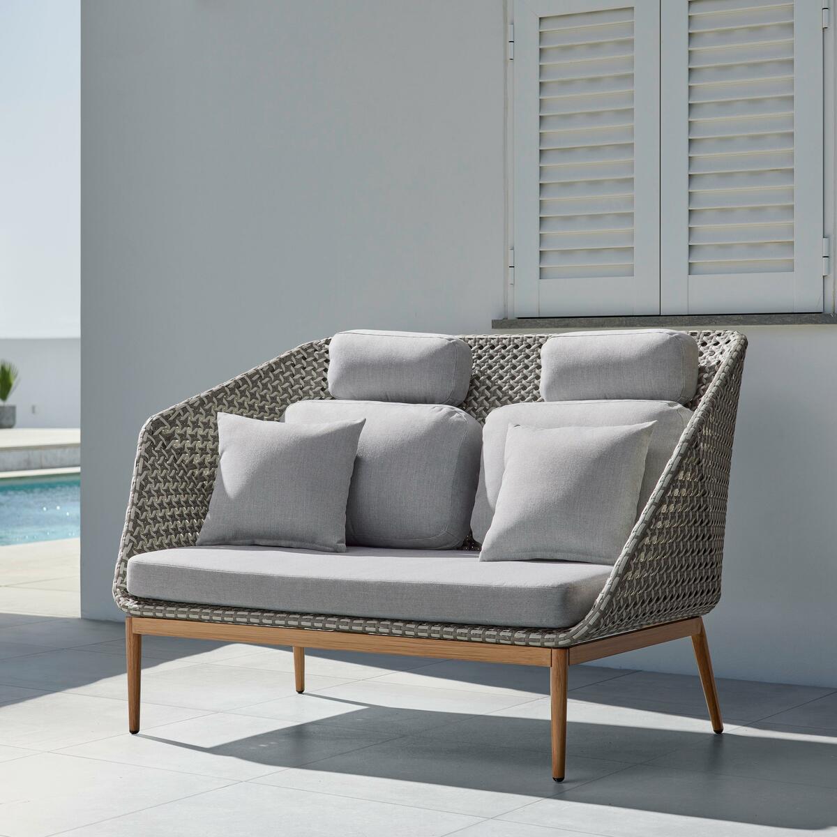 Bild 1 von Gartenbank 'Positano', grau