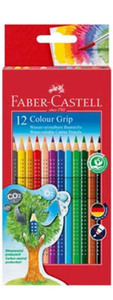 Faber-Castell Buntstift Colour Grip 12er Etui