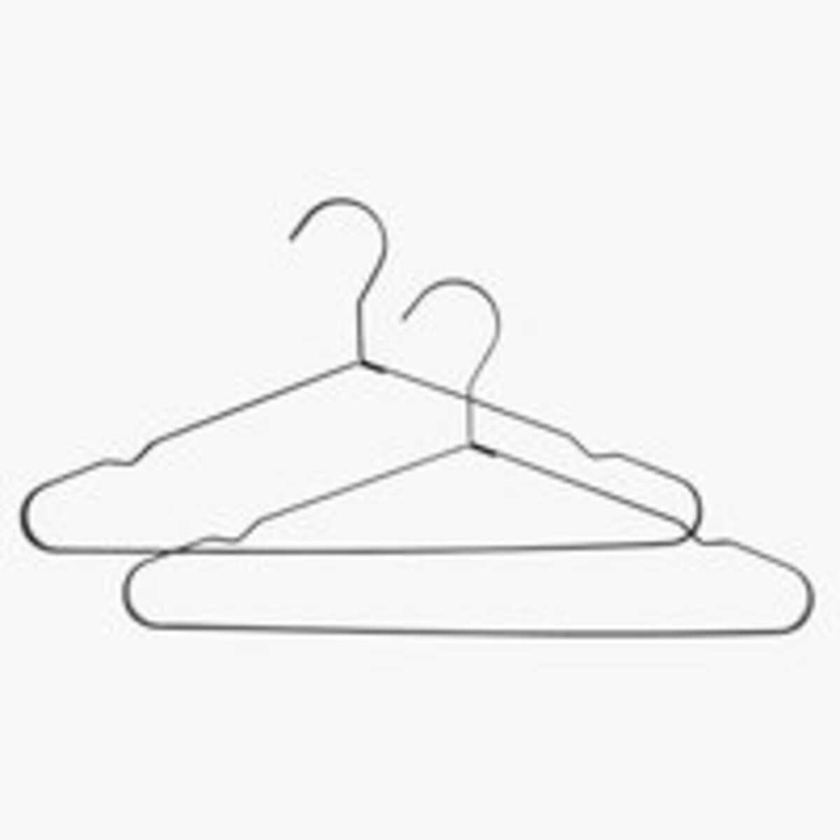 Bild 1 von Kleiderbügel MATTIS L42cm 2Stk/Pck Metall