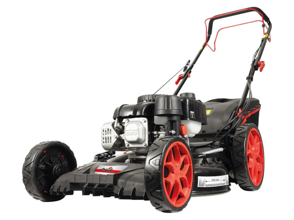 Bild 1 von Grizzly 4in1 Benzinrasenmäher »BRM 5117-2 A«, 3,7 PS, 70 l Fangsack