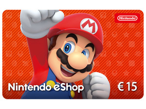 Digitaler Code für - Nintendo eShop-Guthaben: 15€