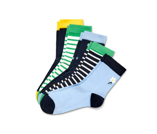 Bild 1 von 5 Paar Socken, mehrfarbig