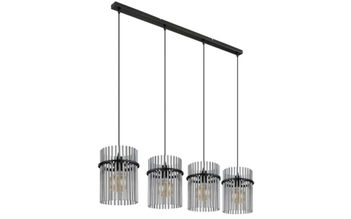 Bild 1 von Pendelleuchte Gorley, schwarz/rauchfarbig, 110 cm