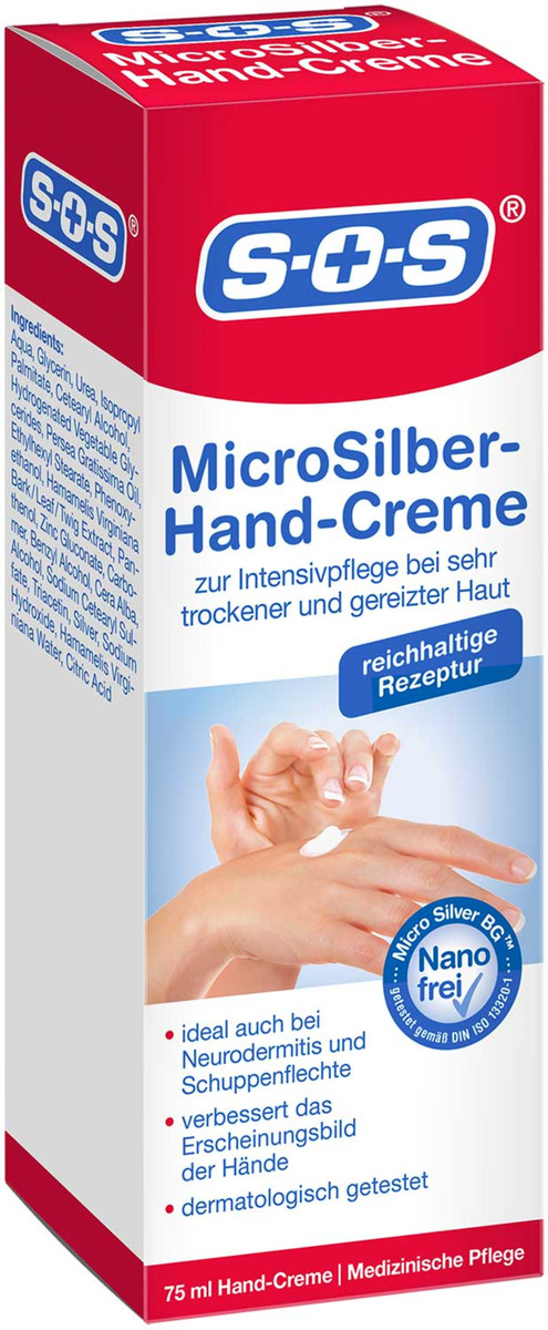 Bild 2 von SOS MicroSilber-Hand-Creme, 75 ml