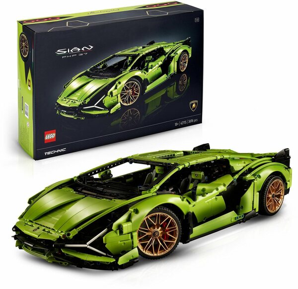 Bild 1 von LEGO® Konstruktionsspielsteine »Lamborghini Sián FKP 37 (42115), LEGO® Technic«, (3696 St), Made in Europe