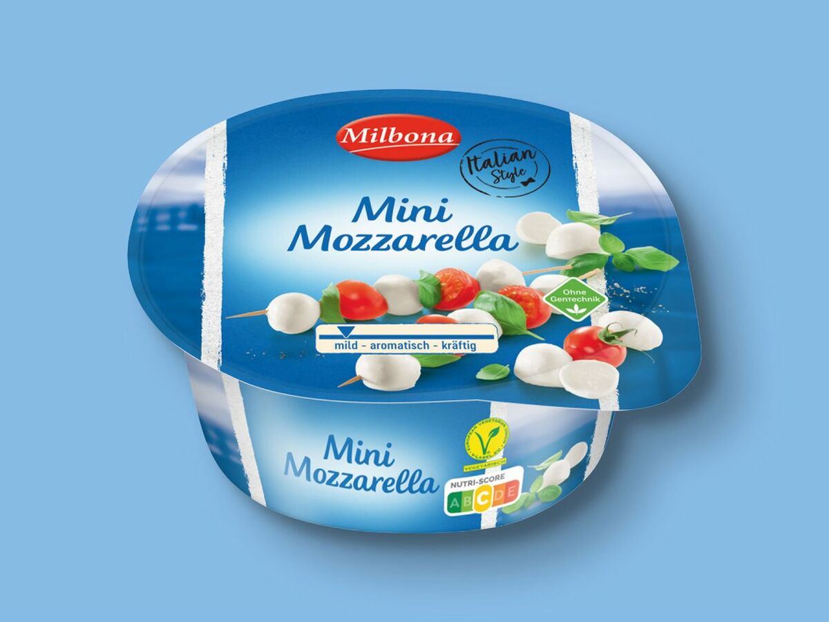 Bild 1 von Milbona Mini Mozzarella, 
         245 g