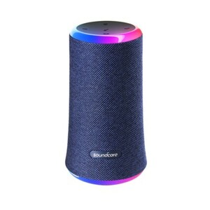 Anker SoundCore Flare II Bluetooth Lautsprecher LED-Beleuchtung IPX7 blau
