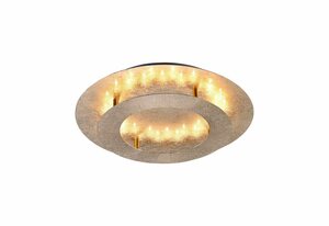 Paul Neuhaus LED Deckenleuchte »LED Deckenleuchte Nevis aus Metall in Gold, 400 mm«, Deckenlampe, Deckenbeleuchtung, Deckenlicht