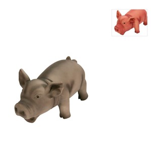Hundespielzeug - Schwein mit Grunzton - 1 Stück