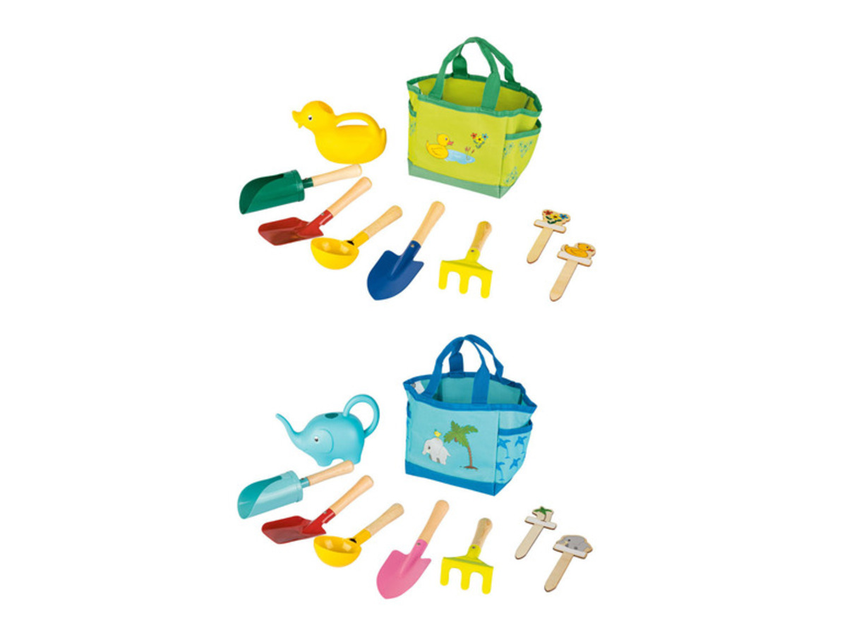 Bild 1 von PLAYTIVE® Kinder Gartenkleingeräte, 9-teilig