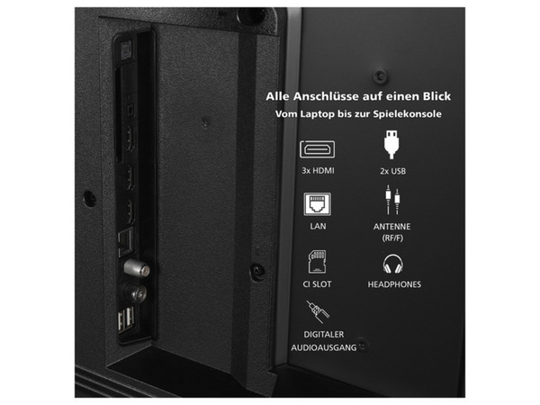 Bild 2 von TOSHIBA Fernseher »QV2363DAW« 4K UHD QLED VIDAA Smart TV