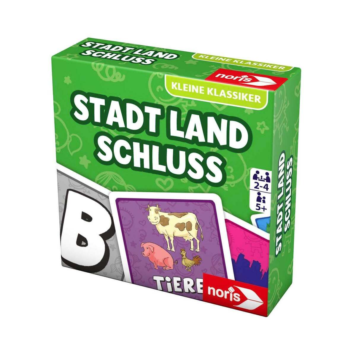 Bild 1 von Mini-Spiel "Stadt Land Schluss" Kartenspiel, ab 5 Jahren für 2-4 Spieler